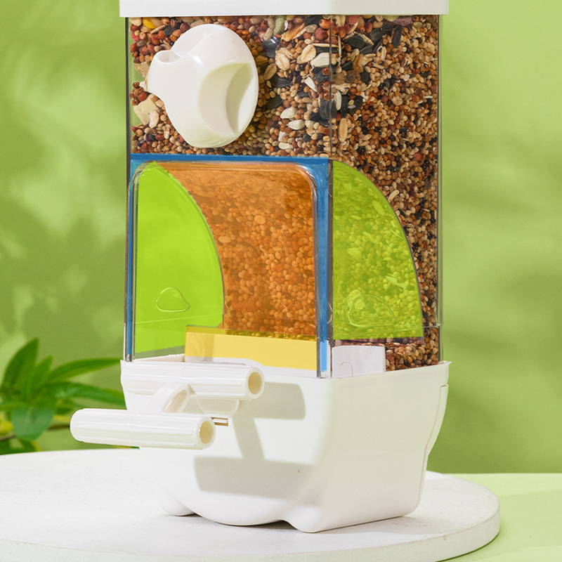 Automatic Bird Feeder Cage No Mess Large Capacity Seed Dispenser — product view 4
