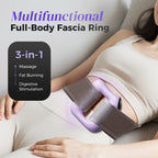 Vibrating Fascia Ring Massager Hands-Free Full Body Deep Tissue Recovery — product view 2
