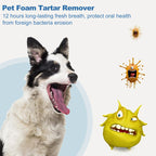 Dog Dental Foam No Brush Tartar Plaque Remover Bad Breath Treatment — product view 4