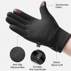 Heated Winter Gloves USB Rechargeable Touchscreen Cycling Windproof — product view 4