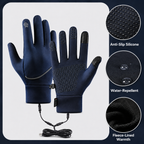 Heated Winter Gloves USB Rechargeable Touchscreen Cycling Windproof — product view 5