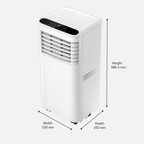 Portable Air Conditioner 7000BTU with Compressor Cooling & 24H Timer — product view 10