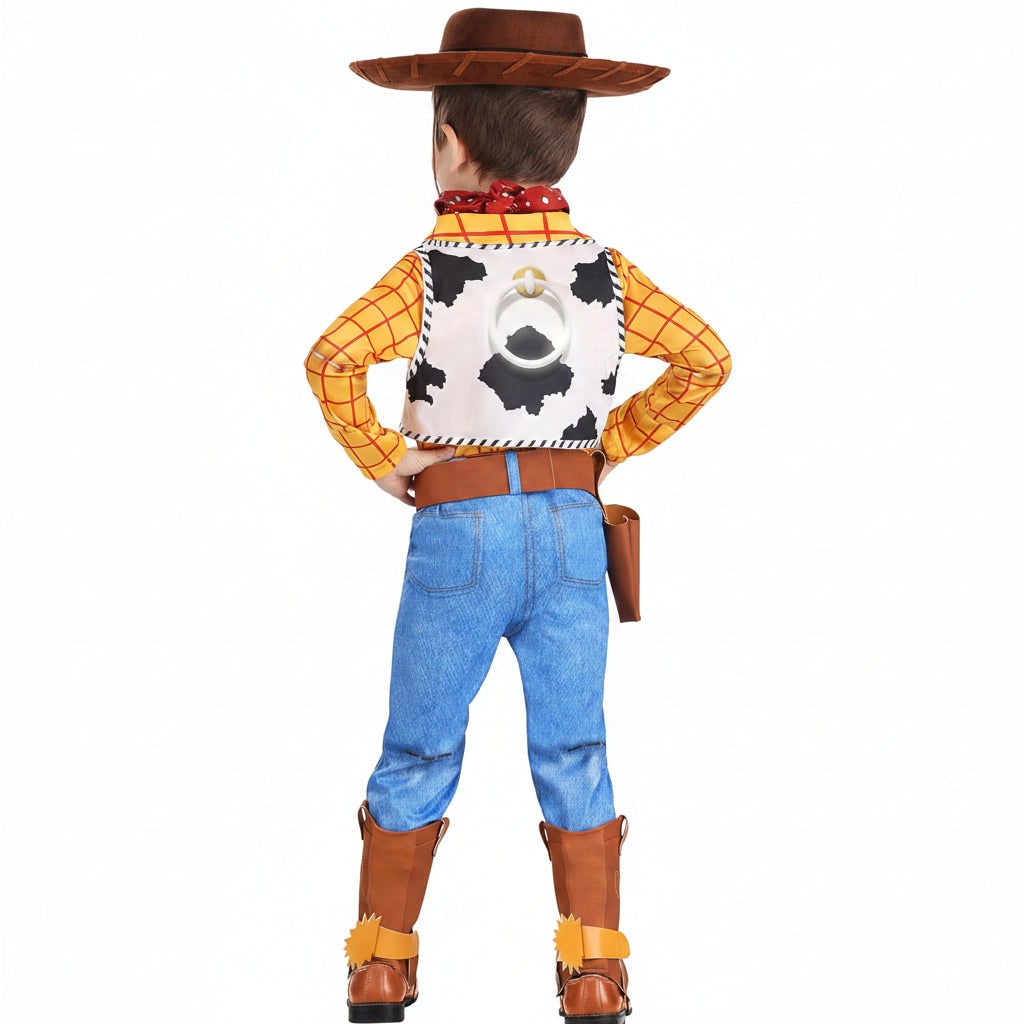 Halloween Costumes Kids Cowboy Outfit Set — product view 6