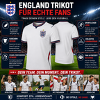 UK World Cup 2026 Men’s Breathable Football Jersey — product view 3