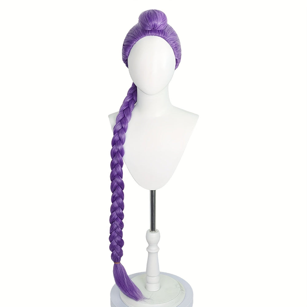 Kpop Hunter Costume Kids Wig Set — product view 2