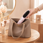 Cordless Hair Straightener Brush with LED Display — product view 6