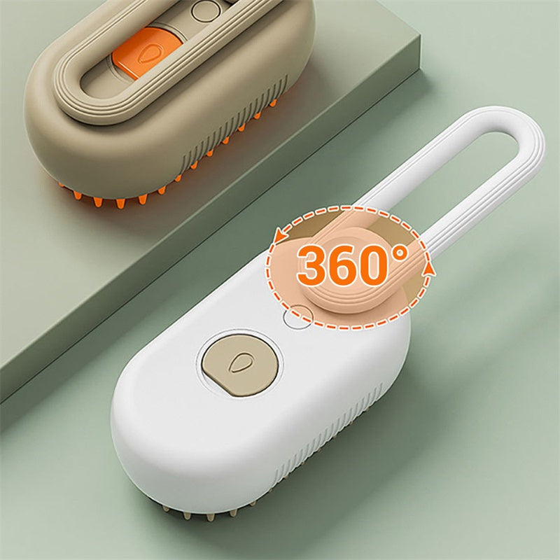 Pet Steam Brush for Cat and Dog Grooming — product view 7