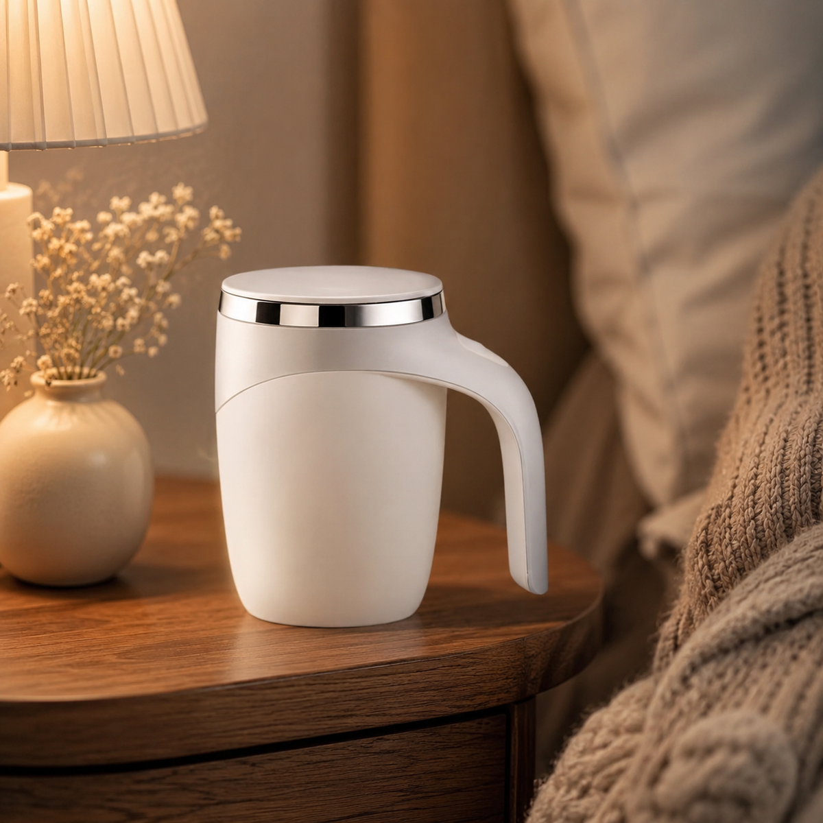 Automatic Self Stirring Mug with Magnetic Base — product view 3