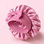 Silk Bonnet for Overnight Hair Protection — product view 2