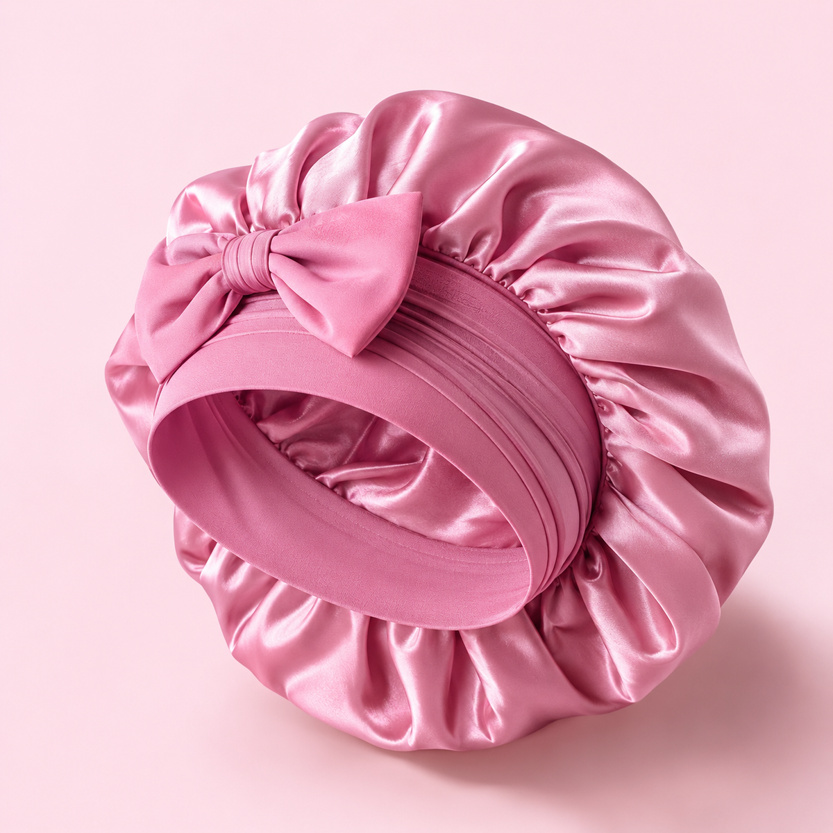 Silk Bonnet for Overnight Hair Protection — product view 2