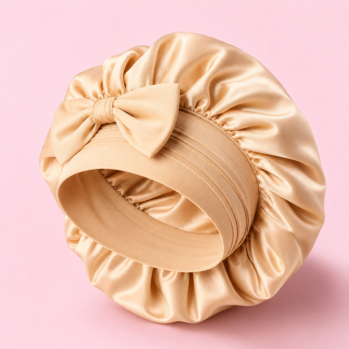 Silk Bonnet for Overnight Hair Protection — product view 4