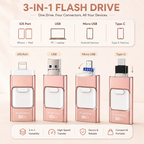 32GB 3-in-1 USB Flash Drive for All Devices — product view 7