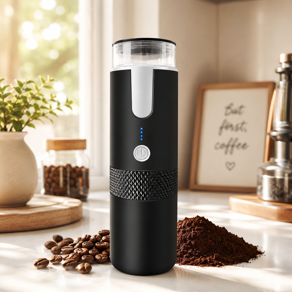 Portable Espresso Maker for Capsules & Ground Coffee — product view 1