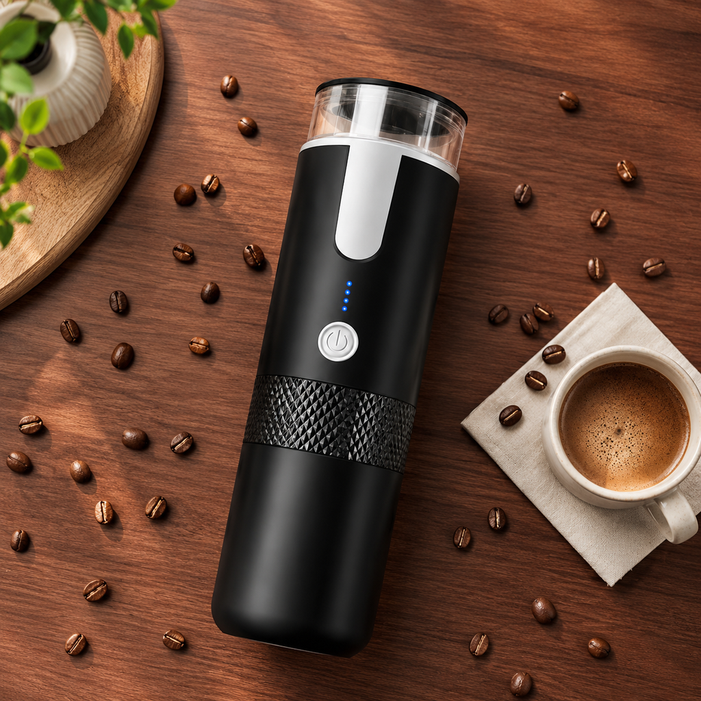 Portable Espresso Maker for Capsules & Ground Coffee — product view 2