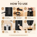 Portable Espresso Maker for Capsules & Ground Coffee — product view 7