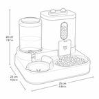 Automatic Pet Feeder and Water Dispenser for Dogs and Cats — product view 8