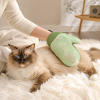 2-in-1 Pet Grooming Gloves for Cats and Dogs — product view 1