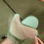 2-in-1 Pet Grooming Gloves for Cats and Dogs — product view 3