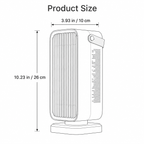 1200W Portable Electric Desktop Heater with Safe Fast Heating — product view 5