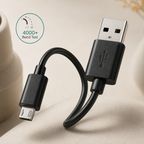 10ft Micro USB Cable with Fast Charging and Tangle-Resistant Jacket — product view 5