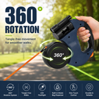 10FT Dual Retractable Dog Leash with Flashlight — product view 7