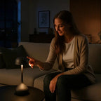 LED Mushroom Desk Lamp — product view 7