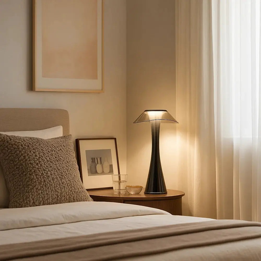 Crystal LED Table Lamp Wireless Glow — product view 4