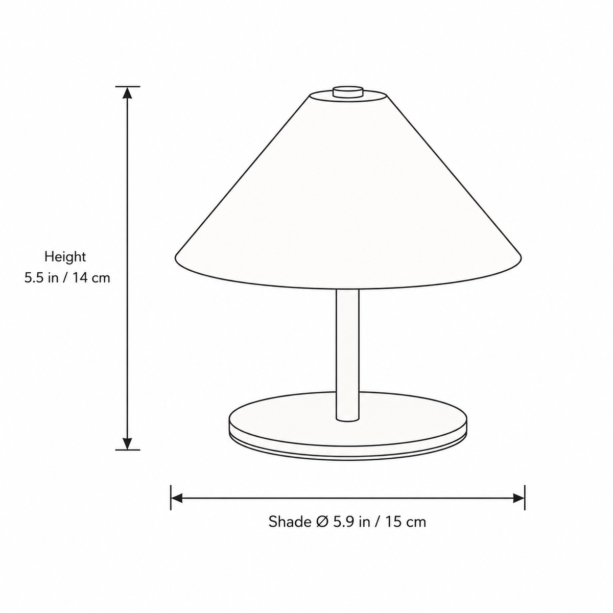 Touch Glow Table Lamp — product view 8