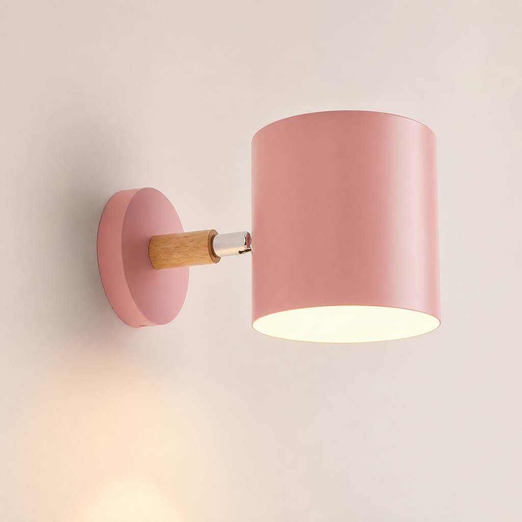 Adjustable Scandinavian Pastel Wall Light — product view 2