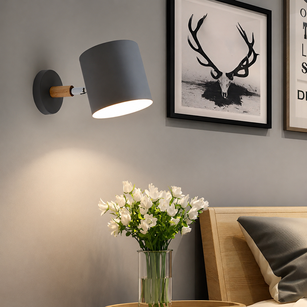 Adjustable Scandinavian Pastel Wall Light — product view 8