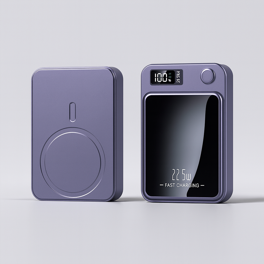 Portable 20000mAh Wireless Fast Charging Power Bank — product view 3