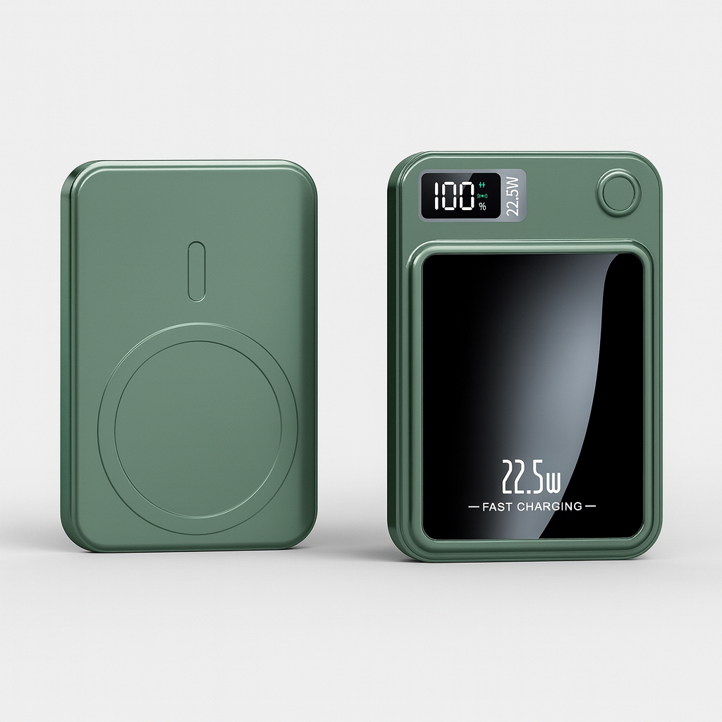 Portable 20000mAh Wireless Fast Charging Power Bank — product view 4