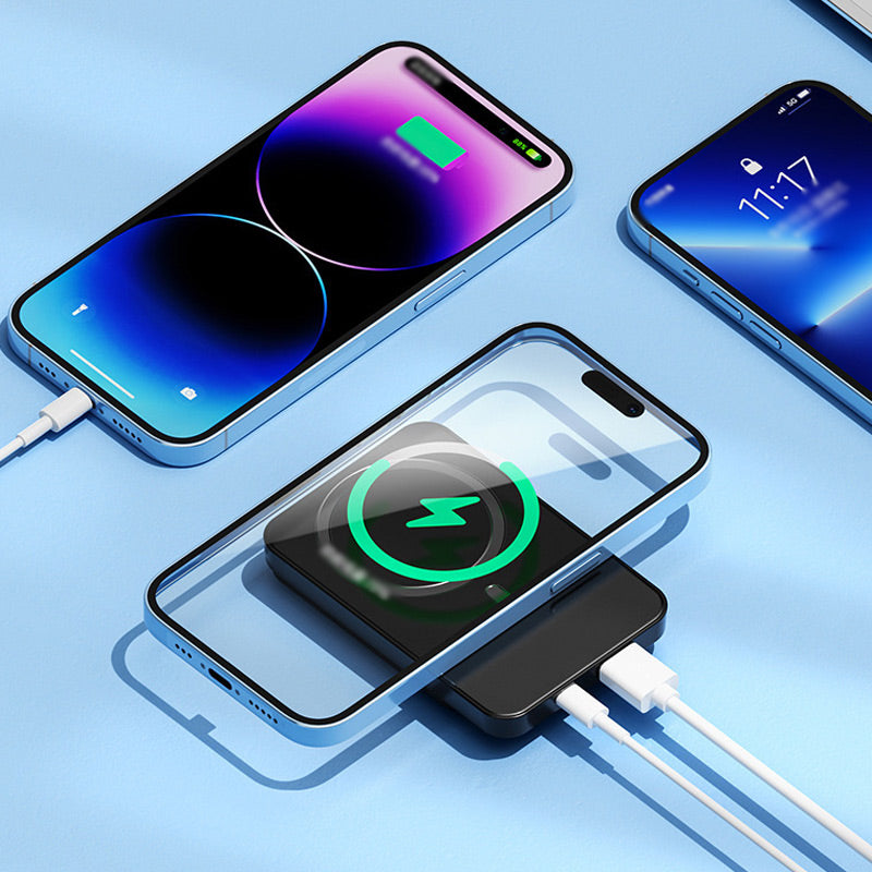 Portable 20000mAh Wireless Fast Charging Power Bank — product view 6
