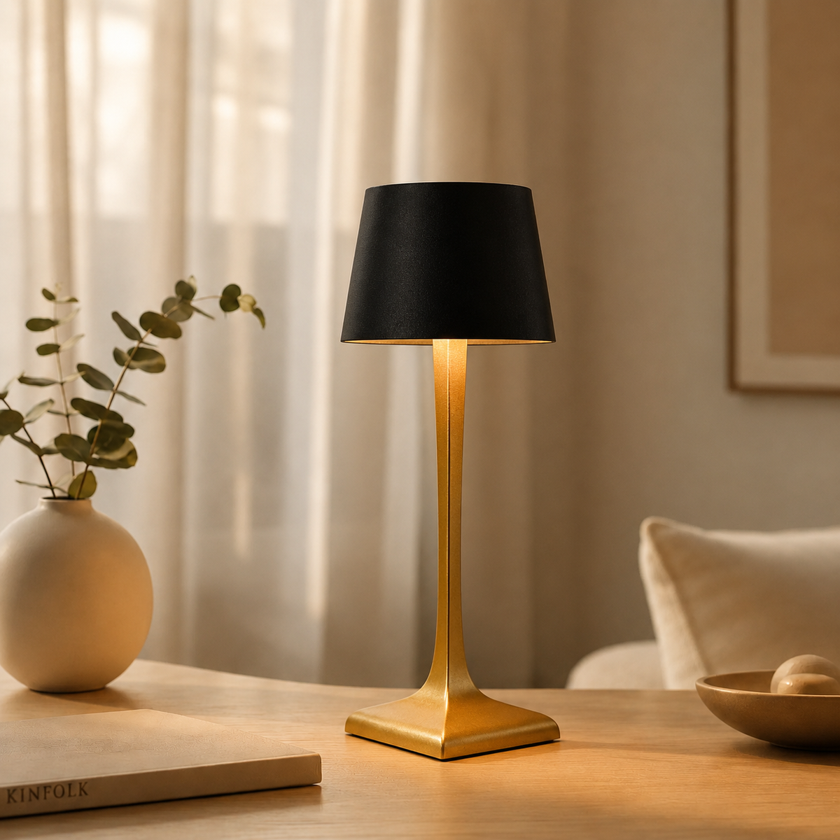 Classic Long Waterproof Indoor Table Lamp — product view 2