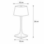 Classic Long Waterproof Indoor Table Lamp — product view 11