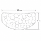 Curved Thickened Non-Slip Bath Mat for Shower and Toilet Floor — product view 7