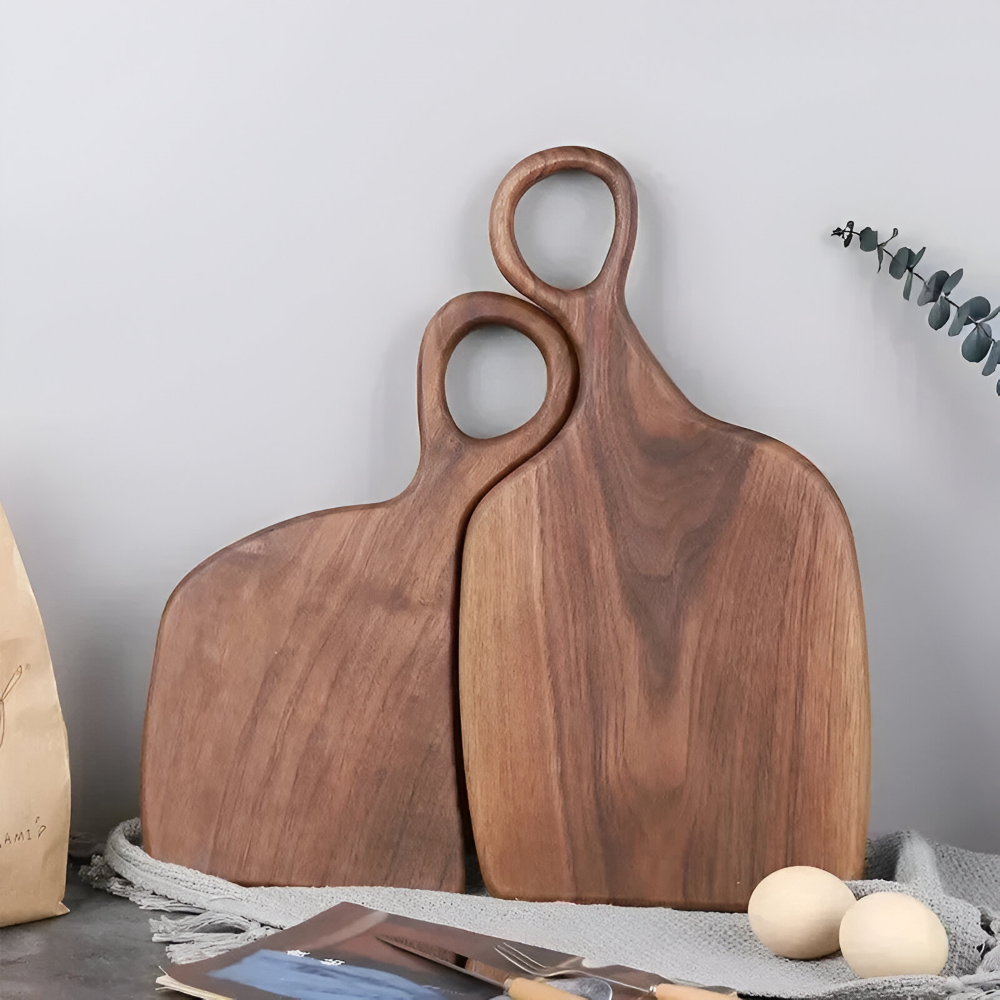 Walnut Wooden Cutting Board Set of 2 — product view 1