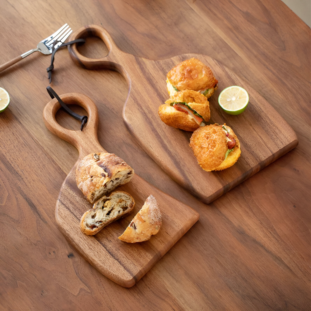 Walnut Wooden Cutting Board Set of 2 — product view 4