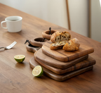 Walnut Wooden Cutting Board Set of 2 — product view 5