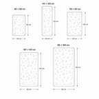 Magical Glow in the Dark Kids Rug with Moon and Star Design — product view 13