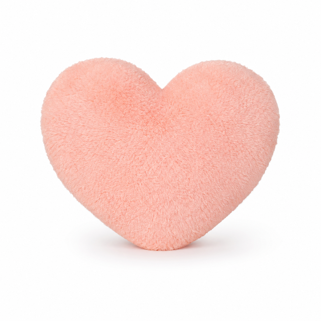 Soft Heart Decorative Pillow — product view 5