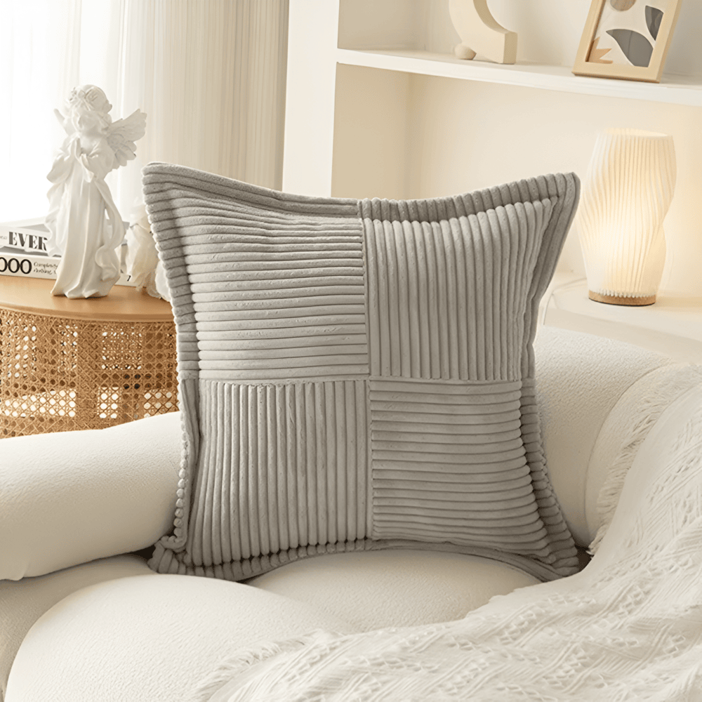 Solid Stain Resistant Cushion Cover — product view 8