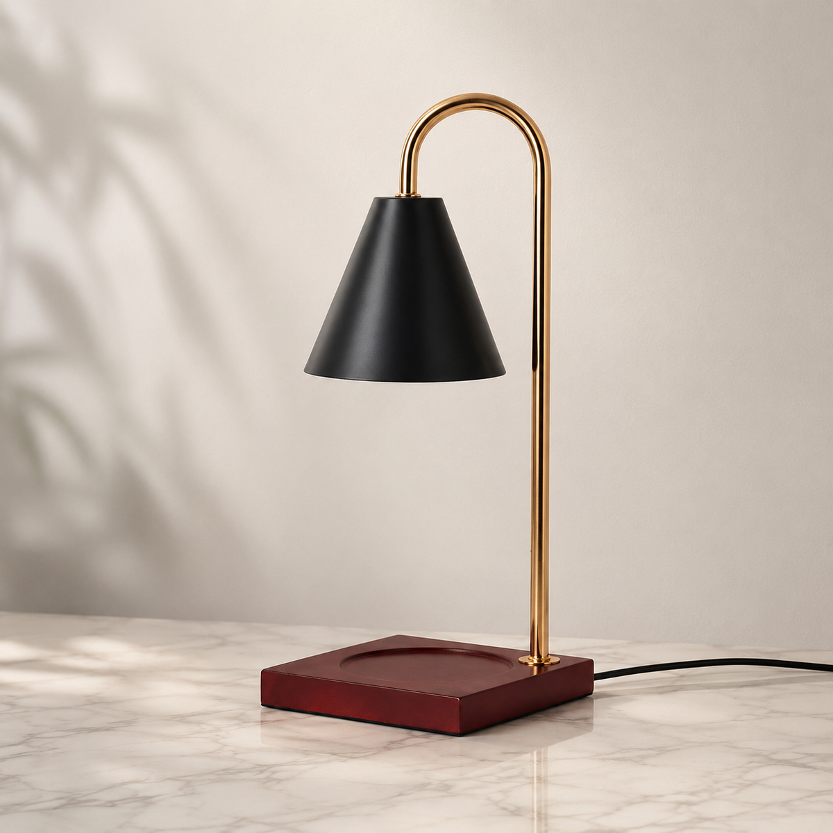 Retro Marble Aromatherapy Table Lamp — product view 4