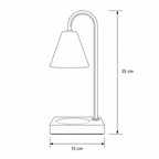 Retro Marble Aromatherapy Table Lamp — product view 5