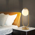 Modern Glass Globe Table Lamp — product view 1