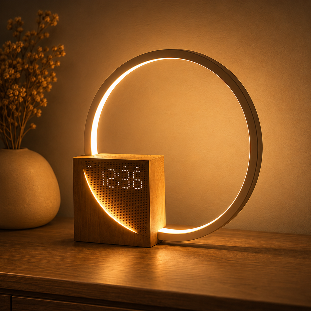 Multifunctional LED Table Lamp with USB Port — product view 1