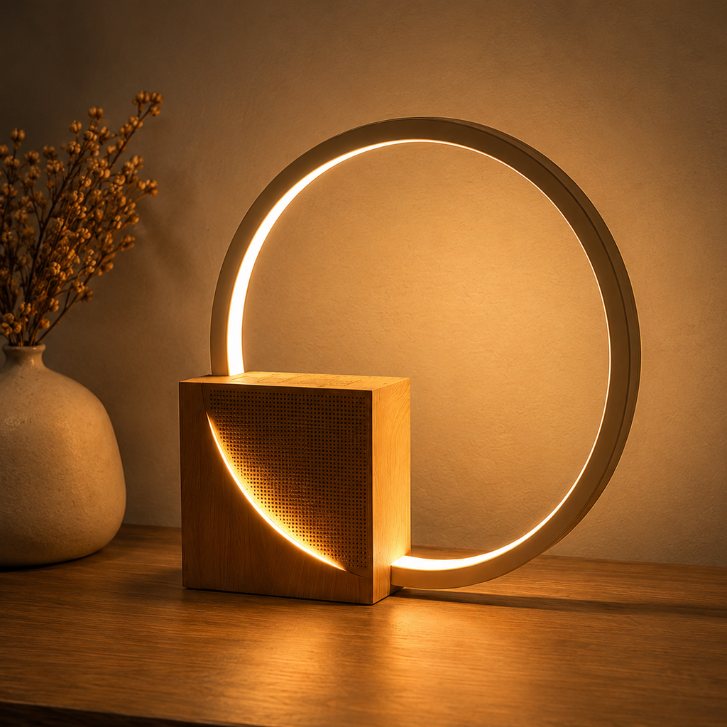 Multifunctional LED Table Lamp with USB Port — product view 2