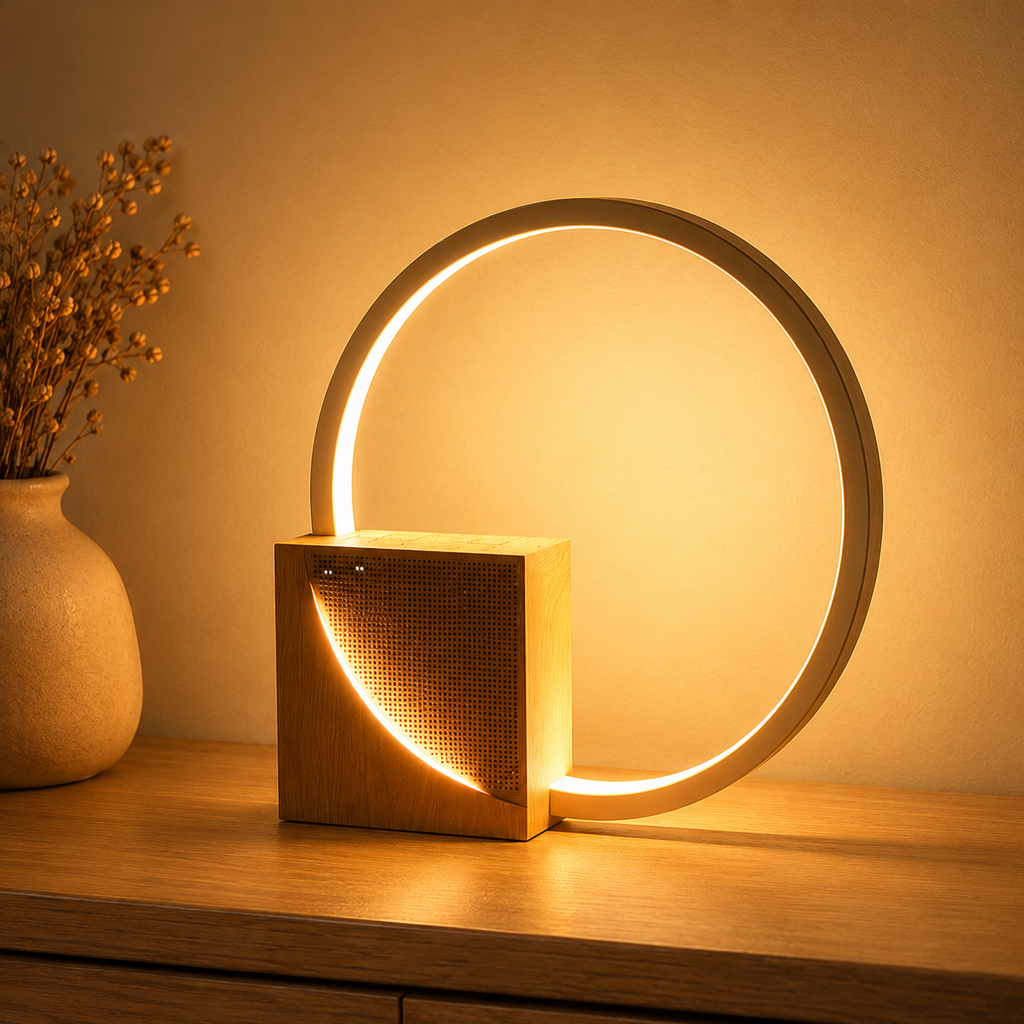 Multifunctional LED Table Lamp with USB Port — product view 3