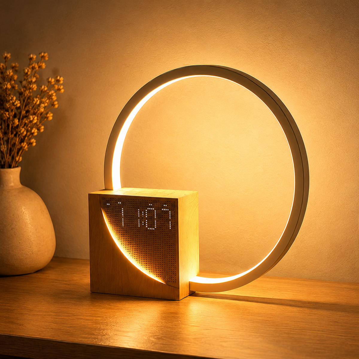 Multifunctional LED Table Lamp with USB Port — product view 4