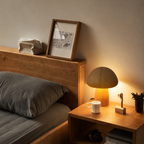 Rechargeable Wooden Table Lamp — product view 3